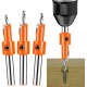 8/10mm Shank Woodworking Step Drill Countersink drill Bit Set for Wood Milling Cutter 7PCS