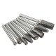 Carbide Rotary Burr Set 1/4 Inch Shank File Power Tool 8pcs 