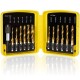 M3-M10 Metric Screw Thread Tap Drill Bits Set Hex Shank Drill Bit Hand Tools with Joint Rod 13pcs