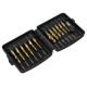 M3-M10 Metric Screw Thread Tap Drill Bits Set Hex Shank Drill Bit Hand Tools with Joint Rod 13pcs