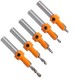 Carbide Tip 8mm Shank HSS Woodworking Countersink drill Bit Set for Wood Milling Cutter 5Pcs 