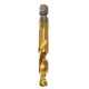 M3-M10 Titanium Coated Deburr Countersink Drill Bit Screw Thread Metric Tap 6pcs