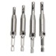 Self Centering Hinge Drill Bit Set for Hinges Drawer Guides Hole Saw Cutter 4Pcs 