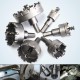 Stainless Steel Carbide Tip Metal Alloy Drill Bits Hole Saw Cutter Set 22mm-65mm 6pcs 