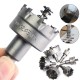 Stainless Steel Carbide Tip Metal Alloy Drill Bits Hole Saw Cutter Set 22mm-65mm 6pcs 