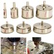 10-100mm Diamond Hole Saw Drill Bit Set Tile Ceramic Glass Porcelain Marble Hole Saw Cutter 7PCs