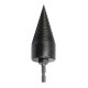 1Pc Socoje 32/42mm  Round/Square/Hexagonal Shank Firewood Drill Bit Splitter Wood Split Cone Drill Bit For Tree Cutting