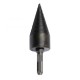 1Pc Socoje 32/42mm  Round/Square/Hexagonal Shank Firewood Drill Bit Splitter Wood Split Cone Drill Bit For Tree Cutting