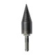 1Pc Socoje 32/42mm  Round/Square/Hexagonal Shank Firewood Drill Bit Splitter Wood Split Cone Drill Bit For Tree Cutting