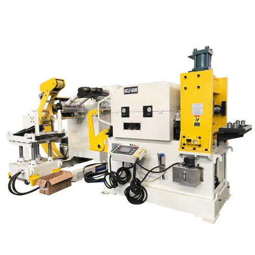 3 In 1 Nc Servo Roll Feeder Straightening Decoiler Straightener Machine For Stamping Metal Parts