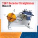 Auto steel coil straightener uncoiler decoiler 2 in 1 machine suitable for punching press