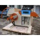 Automatic sheet metal uncoiling and straightener machine