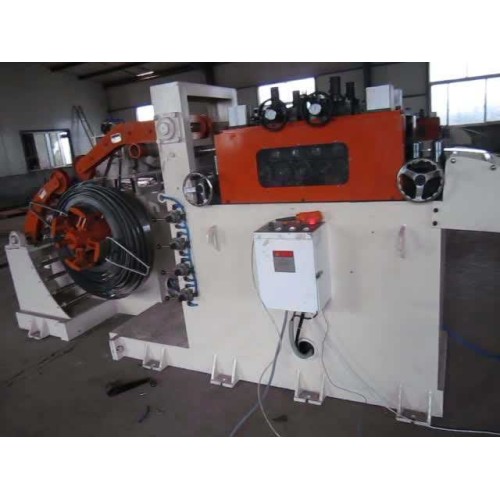 metal sheet uncoiler machine and  Leveling machine 2 in 1 leveler for punching press machine