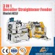 decoiler and straightener nc servo feeder 3 in 1 machine