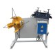 Straightening and uncoiler machine 2 in1 metal coiling flattening machine