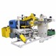 thick metal steel strip servo roller decoiler straightener feeder 3 in 1 machine