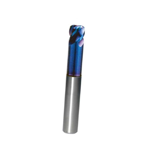 12mm 0.5R, Socoje Corner Radius End Mill 4 Flute, HRC68, Blue NB Coated, 1/2&quot; Shank 1pc