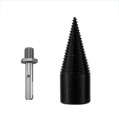 2PCS 32mm Fire Splitting Drill Bit Screw Cone Driver Splitter Camping