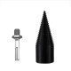 2PCS 32mm Fire Splitting Drill Bit Screw Cone Driver Splitter Camping