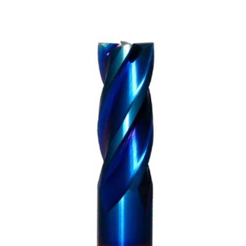 2mm, 1/16", 4 Flute, Solid Carbide End Mill, Hardened Material, NB, HRC65, 35°, Made In China