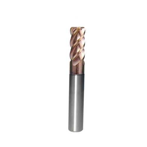 4mm Corner Radius End Mill 4 Flute 0.5R, TXM Coated, HRC45, 3/16 inch Shank, Made In China