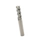 6mm, 1/4 inch, 3 Flute, End Mill, For Aluminum Alloy, H6, 50°, Made In China