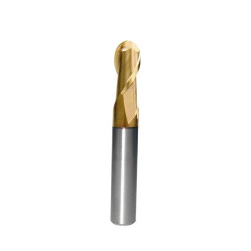 6mm 3R, 2 Flute, Ball End Mill, Ball Nose, Short, Solid Carbide, HRC45, Helix Angle 30°, Made In China