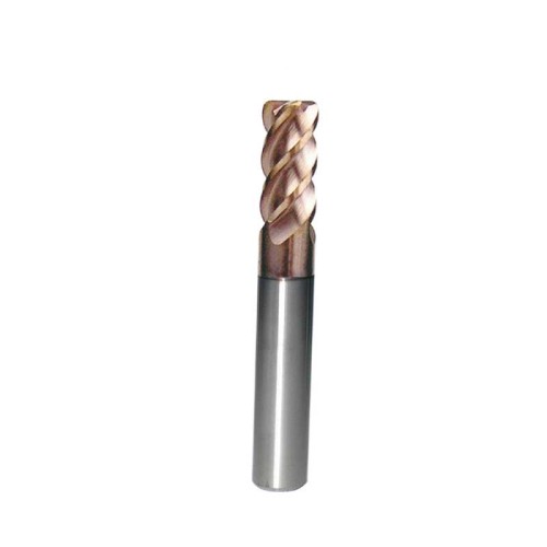 6mm Corner Radius End Mill, 4 Flute, TXM, HRC45, 0.5R, 1/4 inch Shank, Made In China