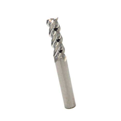 8mm, 5/16 inch, 3 Flute, End Mill, For Aluminum Alloy, H6, 50°, Made In China