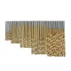 Socoje 50PCS 1/1.5/2/2.5/3mm  Titanium Coated Twist Drill Bits High Speed Steel Drill Bit Set