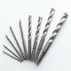 Triangular Handle Tungsten Alloy Twist Drill Bits For Pistol Percussion Woodworking Tools