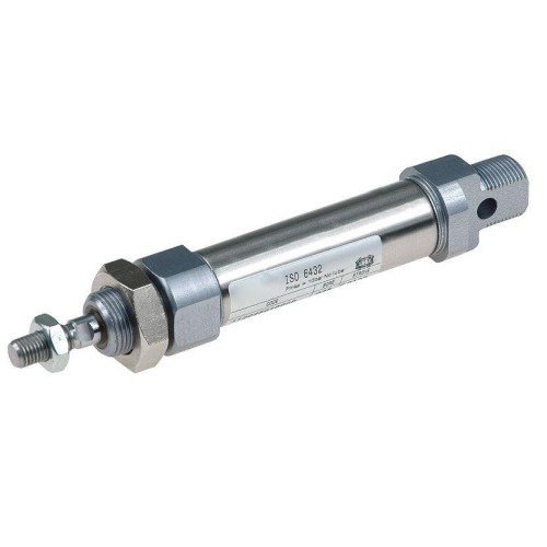 113 016 0180CP 16mmØ Socoje 180mm stroke ISO6432 STD Pneumatic Cilinder 1pc