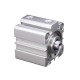 32MM Aluminum Double Action Control Clamp SDA Air Pneumatic Cylinder 1pc