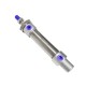 Adjustable Stroke Buffer Components Mini Stainless Steel Pneumatic Cylinder With Magnetic