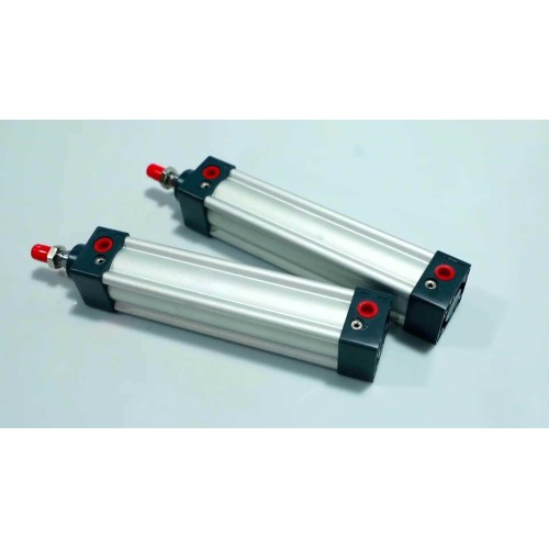 Factory Outlet 80mm Aluminum Alloy Double Acting Sc Series Pneumatic Air Cylinders 2Pcs