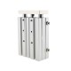 Factory Outlet Hard Oxidation Pure Aluminum Material Engine Three-Rod Pneumatic Cylinders