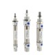 Series Pneumatic Components Stainless Steel Small Cylinders With 1 Year Warranty