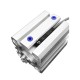 Products Small Adjustable Stroke Double Output Shaft Standard Piston Air Pneumatic Cylinder