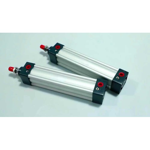 SC100 Customizable 50 Aluminum Provided Standard Pneumatic Double Acting Mini Aluminum Cylinder SC 100 Standard Cylinder