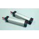 SC100 Customizable 50 Aluminum Provided Standard Pneumatic Double Acting Mini Aluminum Cylinder SC 100 Standard Cylinder