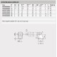 W0950080005 COUNTER-HINGE - MODEL BC for 8&10Ø BORE ISO6432