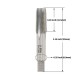 Good Value Straight Grooved Tap M3 M4 M5 M6 M8 M10 M12 Thread Tap Straight Grooved Hand Tap Thread Cobalt Drill Bit