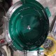 Vibration plate of adhesive vibration bowl feeder