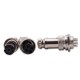 GX25 2-12 Pin Firewall GX Connector GX12/GX16/GX20/GX25/GX30 Environmental Resistant Connector Male/Female GX Aviation Plug