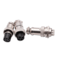 GX25 2-12 Pin Firewall GX Connector GX12/GX16/GX20/GX25/GX30 Environmental Resistant Connector Male/Female GX Aviation Plug