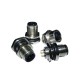 M Series Aviation Connector M12 3/4/5/8/12 Pin Male Female Waterproofing M Series Circular Connector MIL-STD Connector