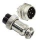 Quick Delivery GX Series Hermetic Connector GX20 2-15 Pin EMC/EMI Shielded GX Connector Quick circular connectors