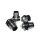 Waterproof Male to Female Custom 3-12 Pin Wire Connector M8 Electric circular connectors