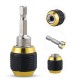 1/4-Inch Hex 60mm Shank Quick Coupling Power Tool Adapter for Electric Drills - Drill Bit Holder 1PC