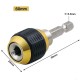 1/4-Inch Hex 60mm Shank Quick Coupling Power Tool Adapter for Electric Drills - Drill Bit Holder 1PC